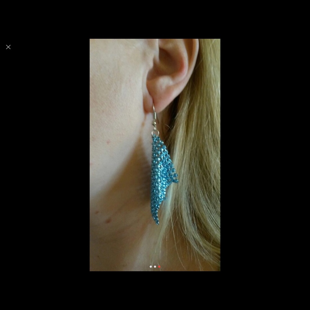 Dangle long earrings